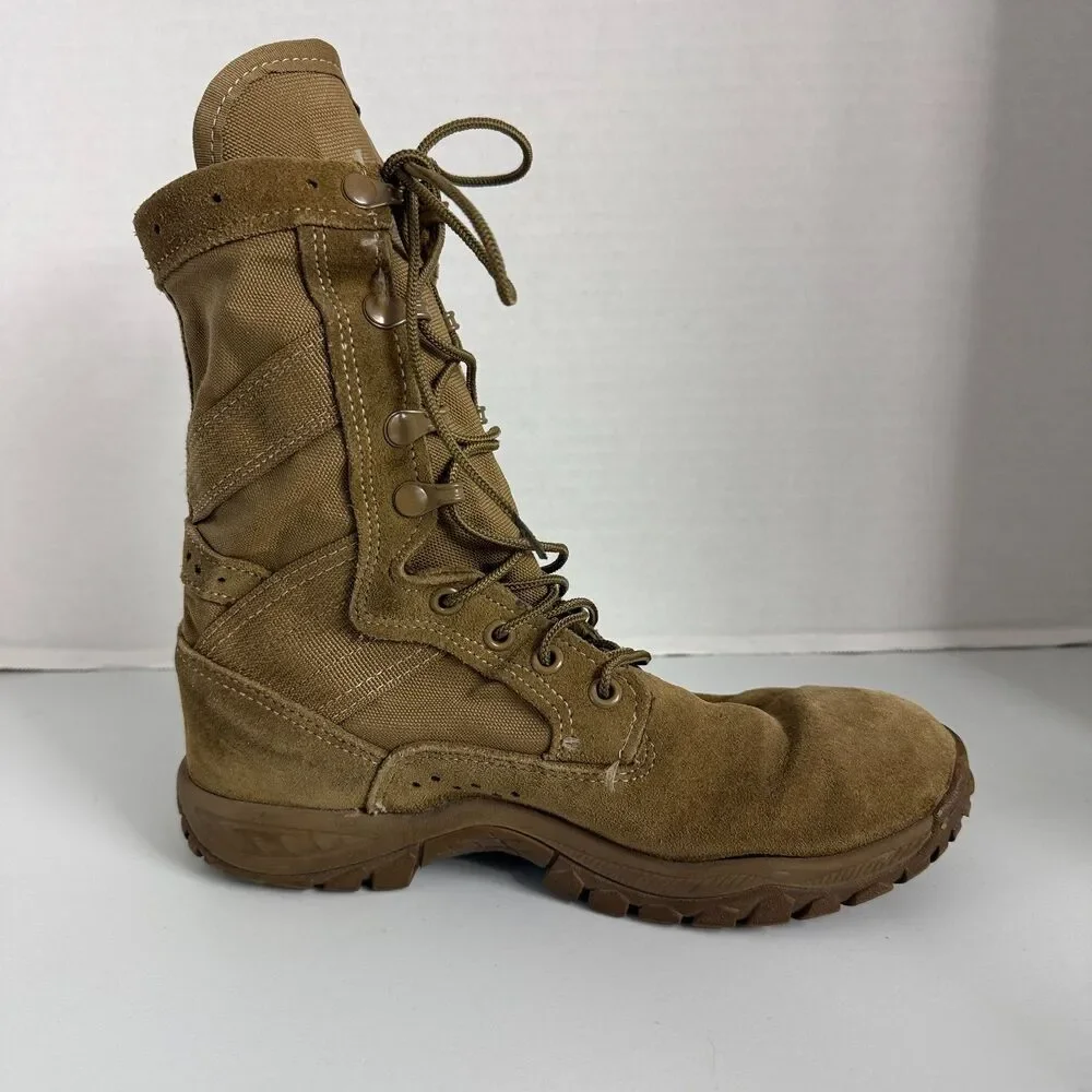Belleville C320 Combat Boots Mens 6 W Tan Military Tactical Vibram USA